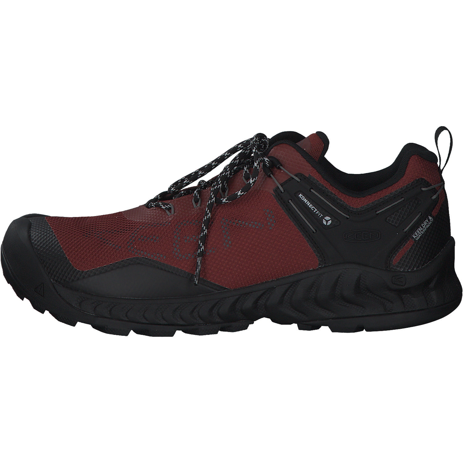 Keen Nxis Evo WP 1026680, Trekkingschuhe, Herren, fired brick/black