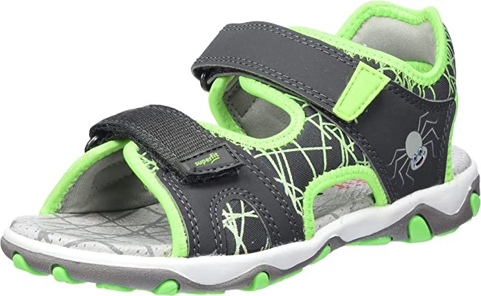 SUPERFIT Jungen Sandalen grau Sandale Synthetik - MIKE 3.0