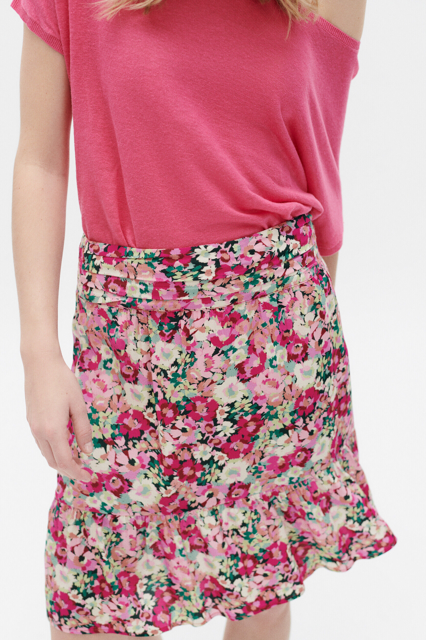 Jupe julia rose femme