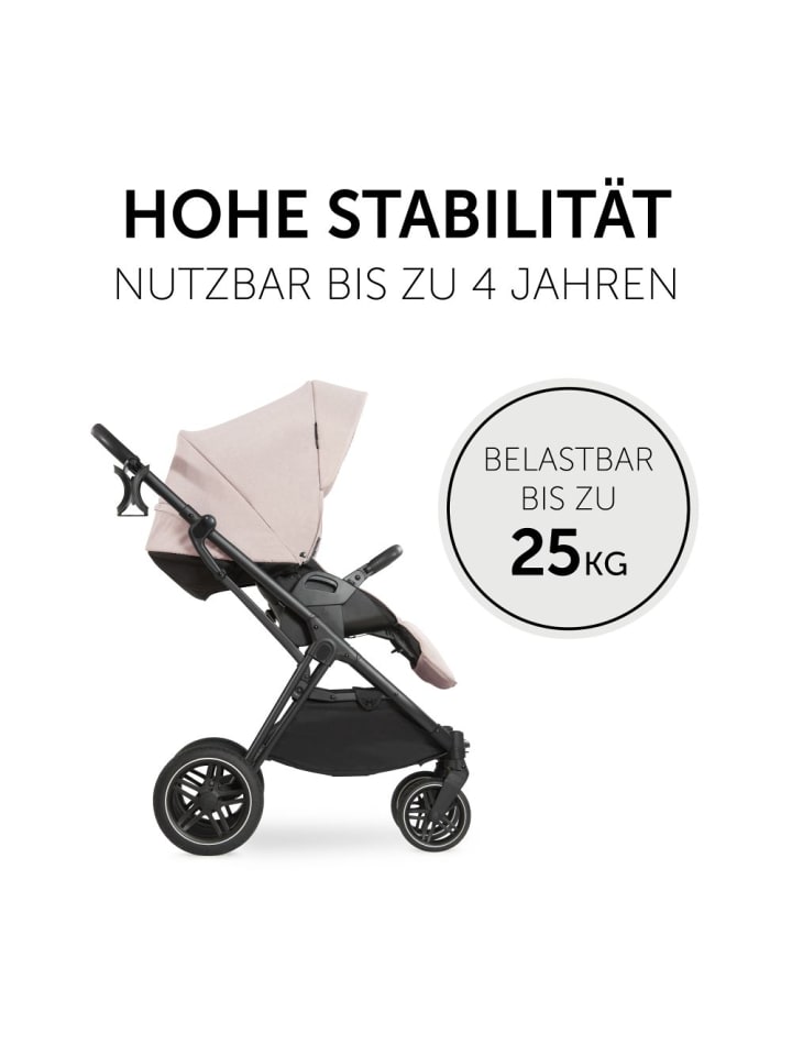 Hauck 3in1 Kinderwagen-Set Vision X Trio Set Black in beige günstig kaufen onesize