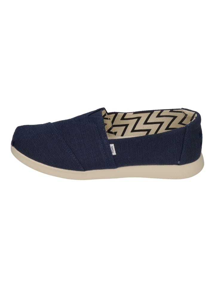 TOMS Espadrilles ALPARGATA PLUS in blau günstig kaufen