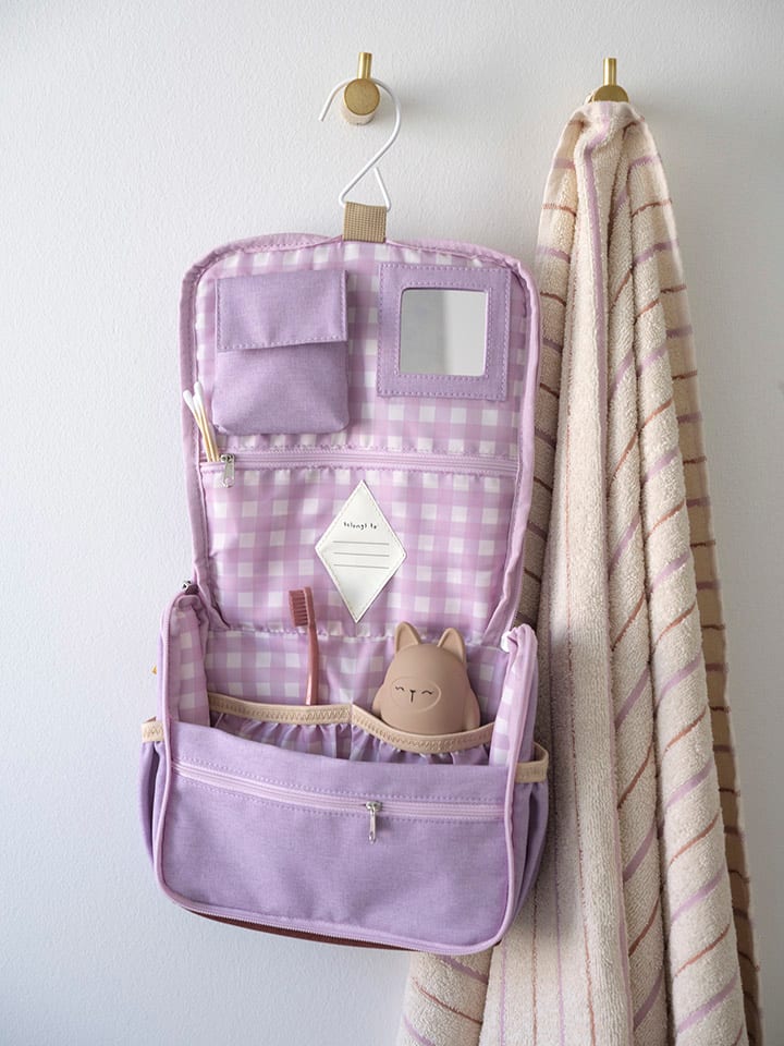 FABELAB Kosmetiktasche in Lila - (B)21 x (H)18 x (T)7 cm günstig kaufen onesize