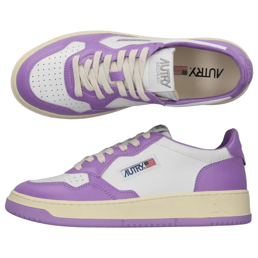 Autry - Sneaker low MEDALIST Kalbsleder - weiß
