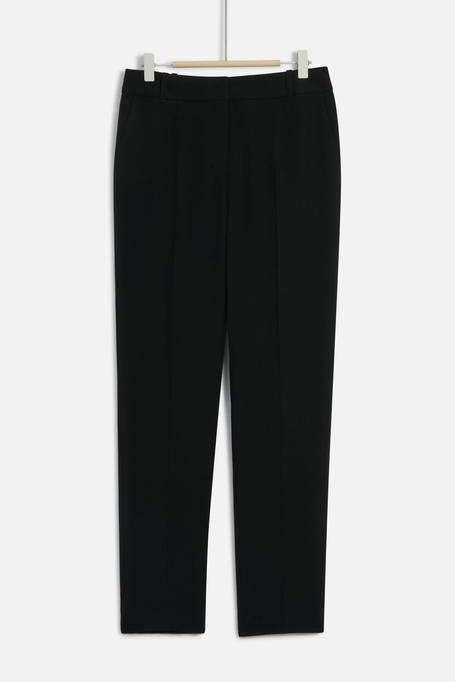 Pantalon pgautier noir femme