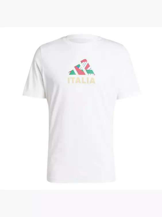 adidas Italien Fußball Fan Graphic T-Shirt