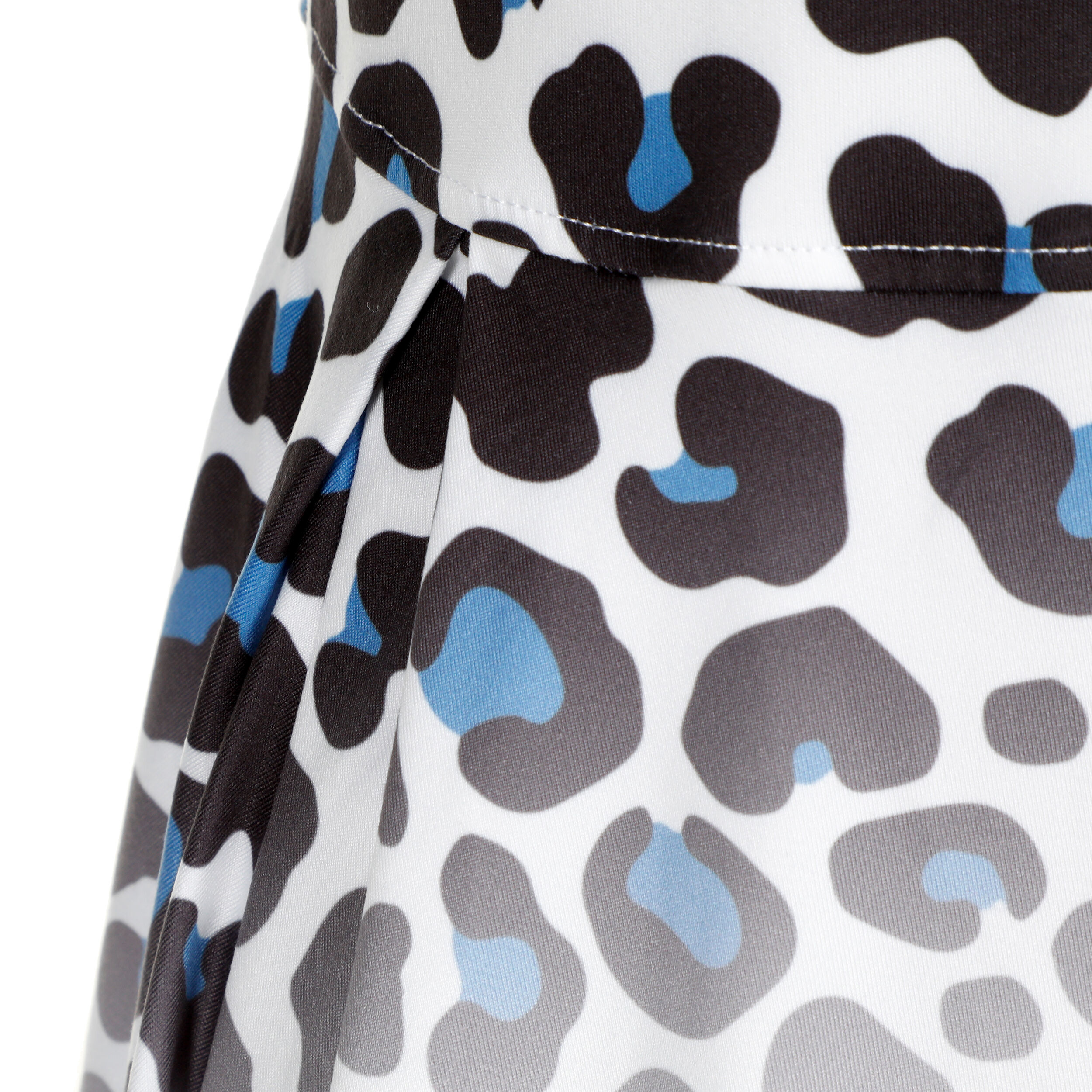 Leoparty Styles 2in1 Kleid Damen - Weiß, Schwarz