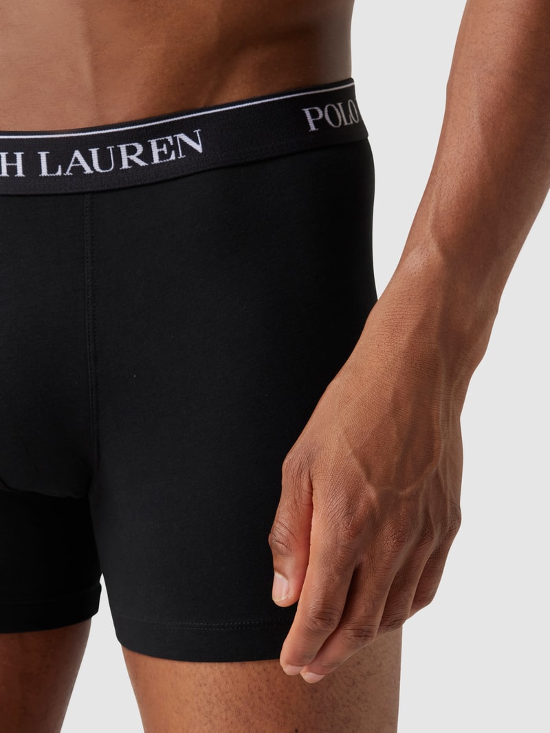 Trunks im 3er-Pack in schwarz