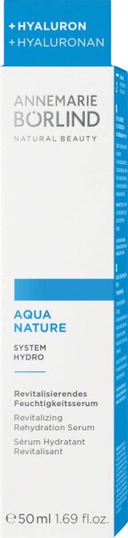 ANNEMARIE BÖRLIND AQUANATURE Revitalisierendes Feuchtigkeitsserum Gesichtsserum