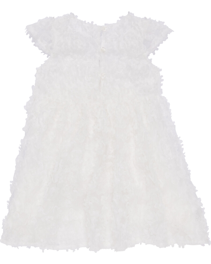 Weißes Tüllkleid