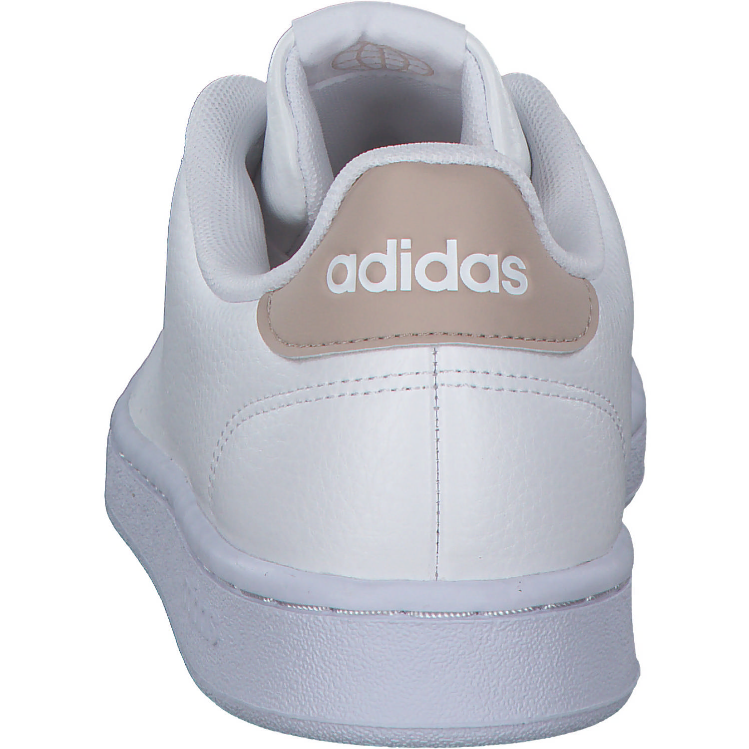 Adidas Advantage W, Schnürschuhe, Damen, white/wonder taupe