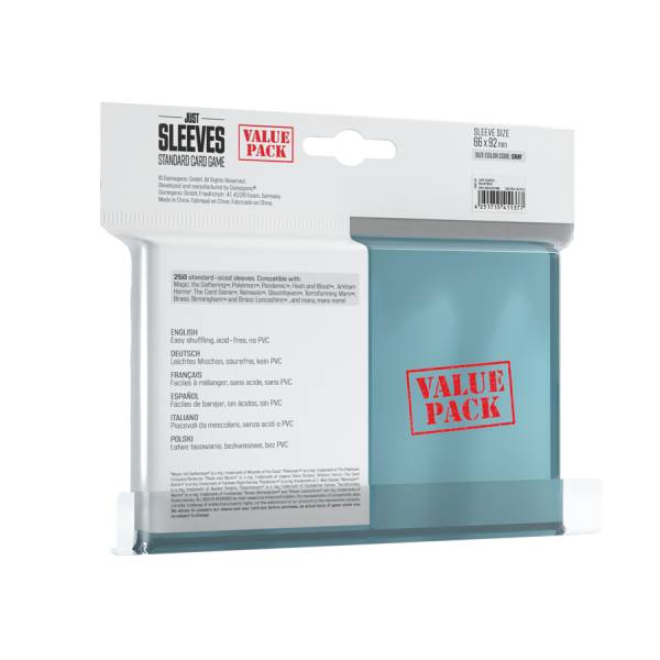 Just Sleeves - Value Pack Clear 66x92mm (250 Hüllen)