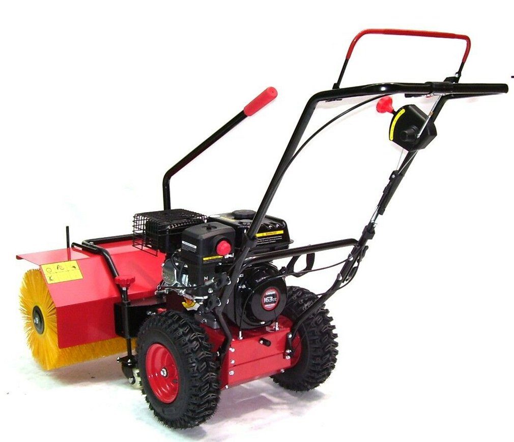Apex Kehrmaschine 55737 Kehrmaschine 800 mm Motorbesen 80 cm Besen Schneeräumer Schneeschieber