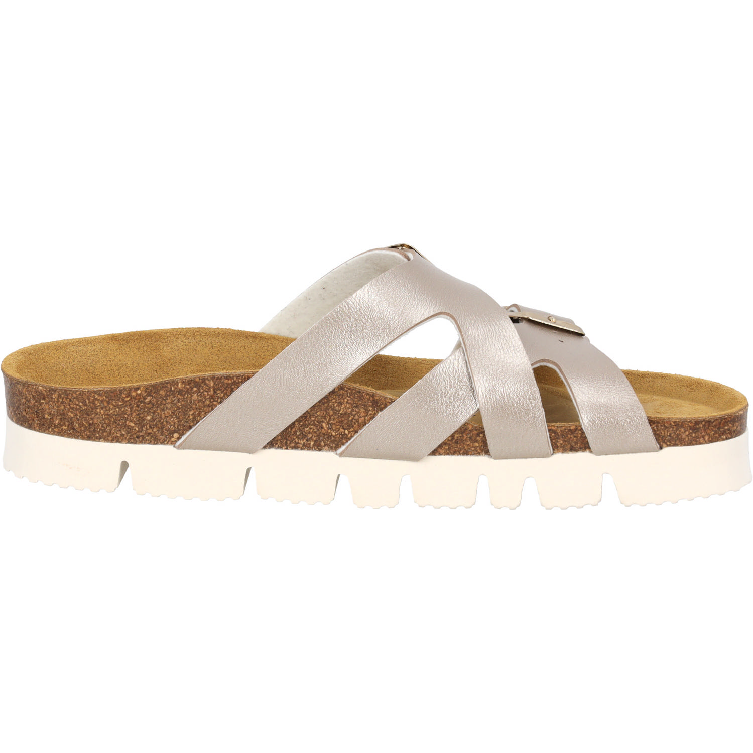 Palado Arrila PL, Pantoletten, Damen, Beige Metallic