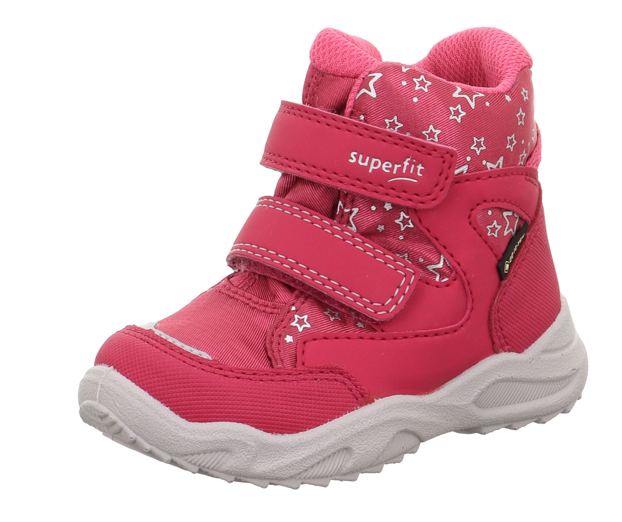 GLACIER - Rot/Pink Boots mit Klettverschluss