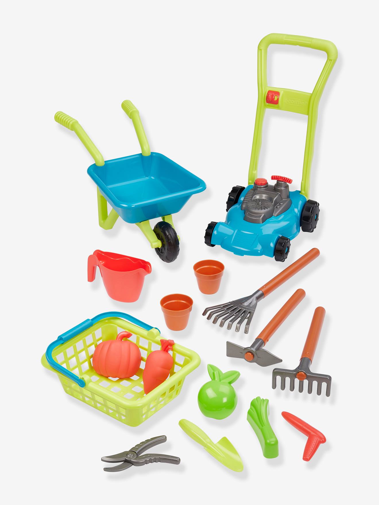 Ecoiffier Kinder 3-in-1 Garten-Spielset ECOIFFIER - mehrfarbig