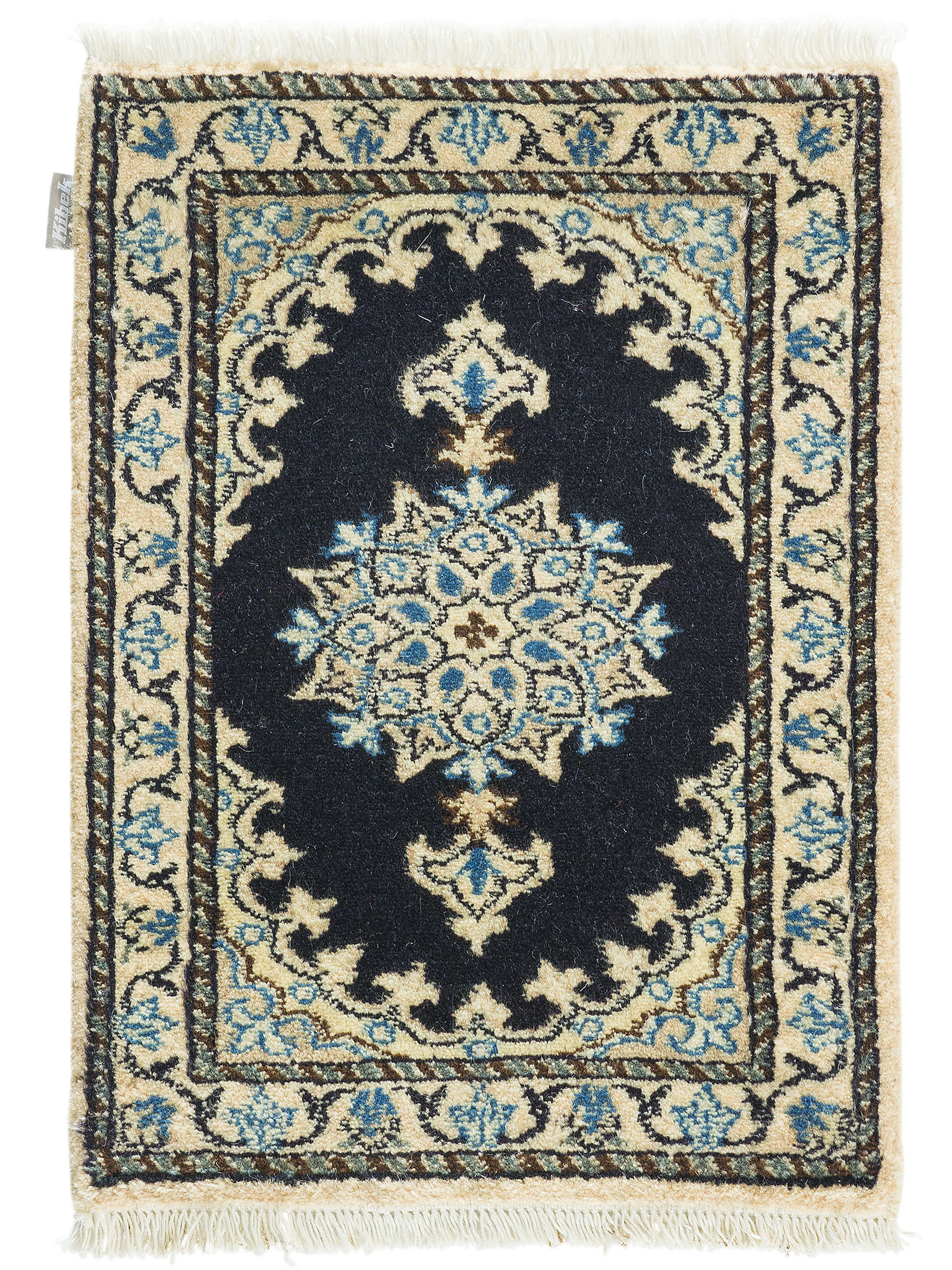 Kaschmar Nain 12 Lah ca. 41 x 61 cm, Unikat / Einzelstück