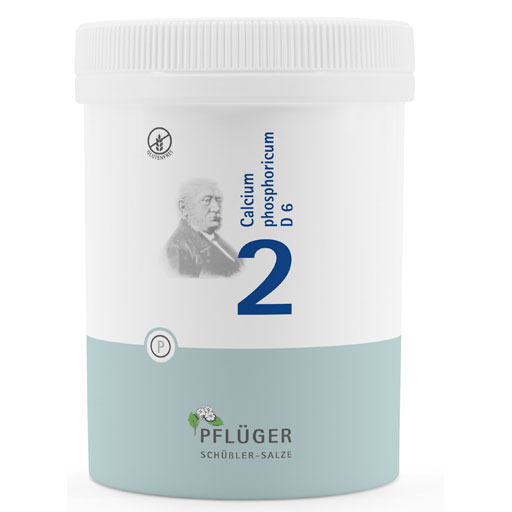 BIOCHEMIE Pflüger 2 Calcium phosphoricum D 6 Tabl.  1000 St  Tabletten