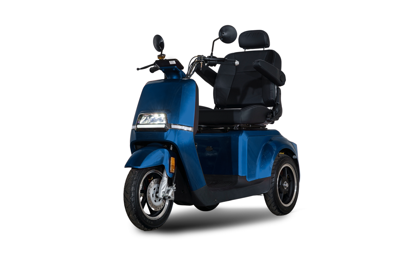 Stormborn R5 Elektro-Dreiradroller 25 km/h - blau