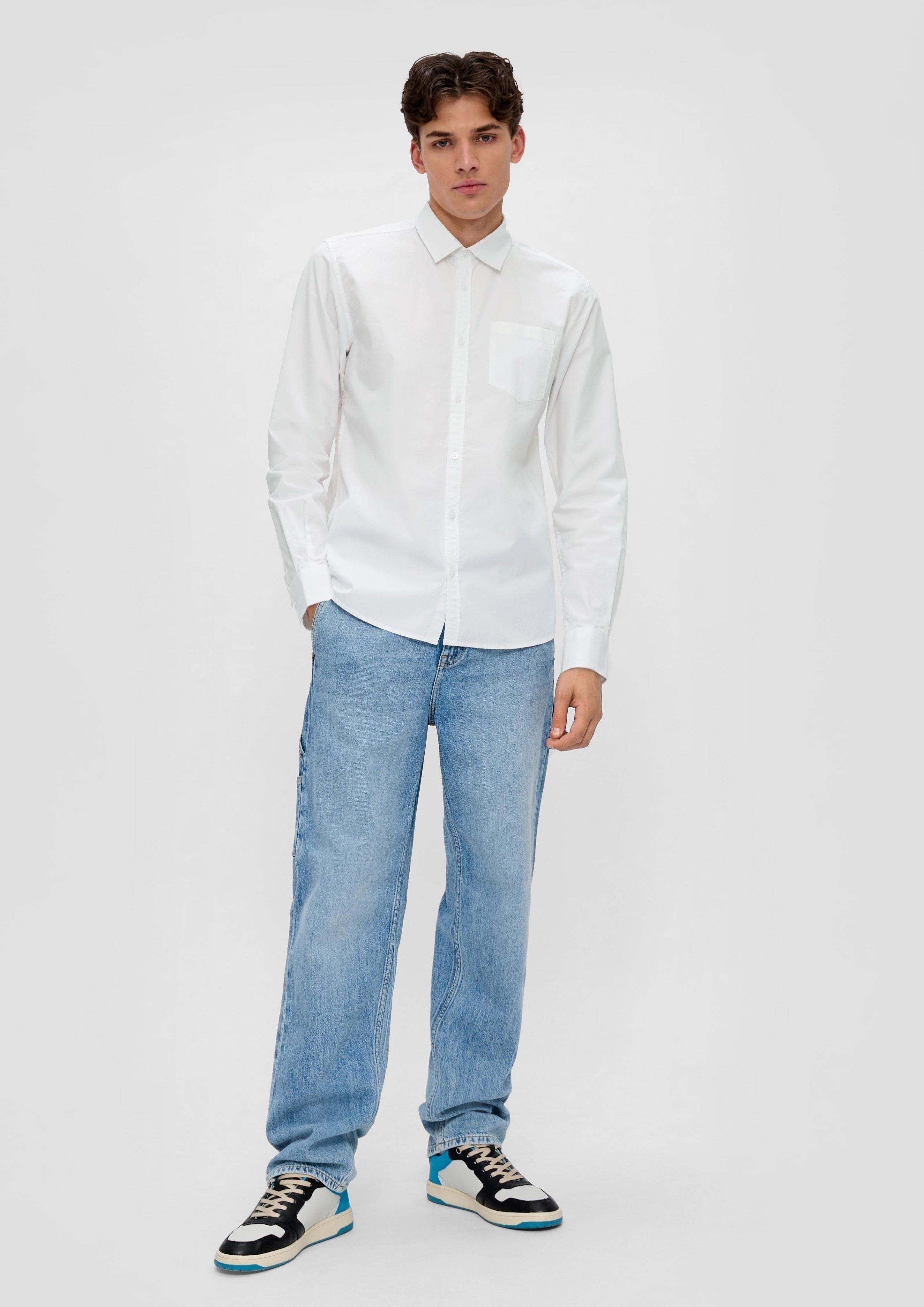 Regular: Hemd aus Twill  2138757-0100