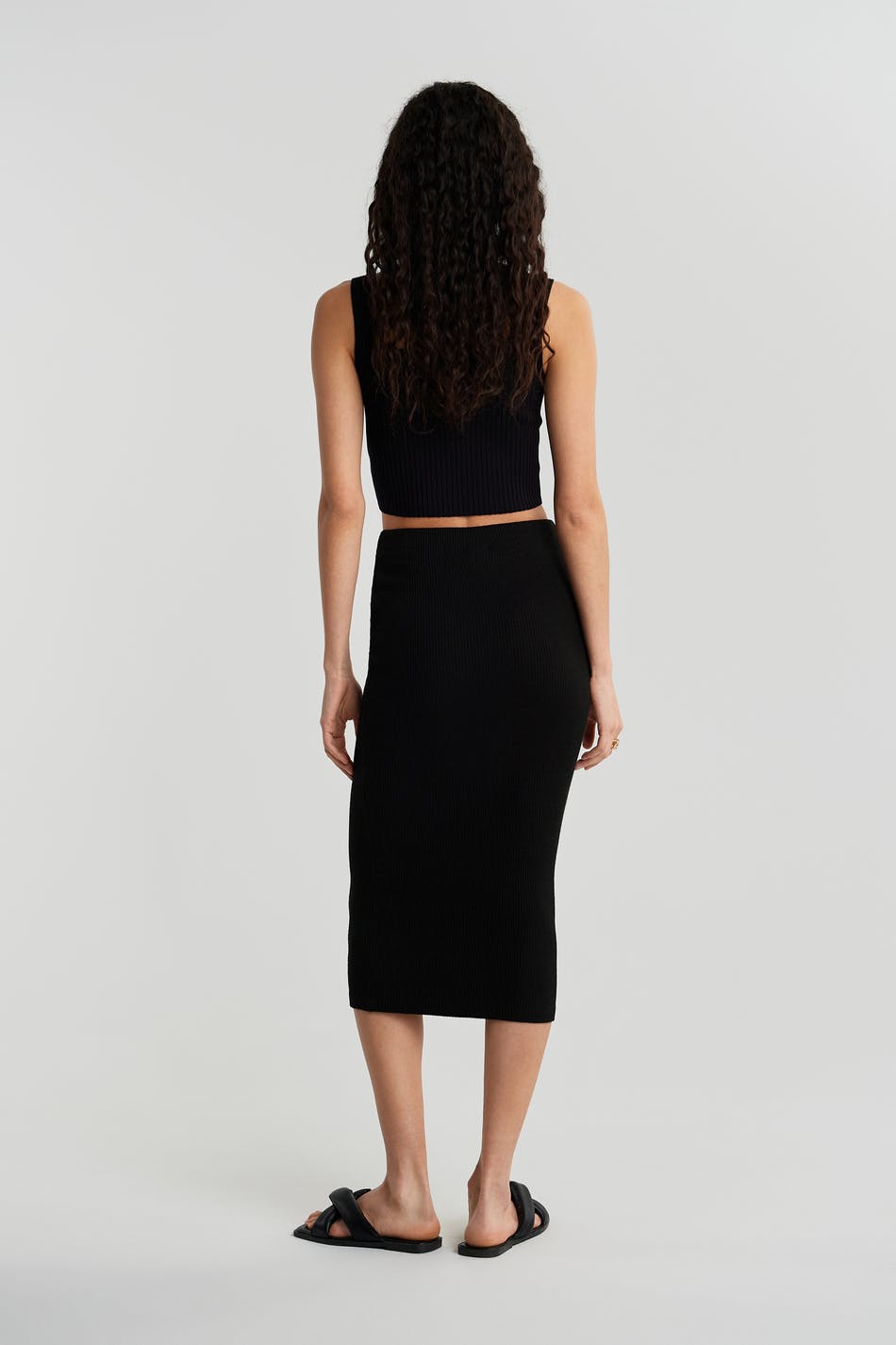 Vida rib skirt