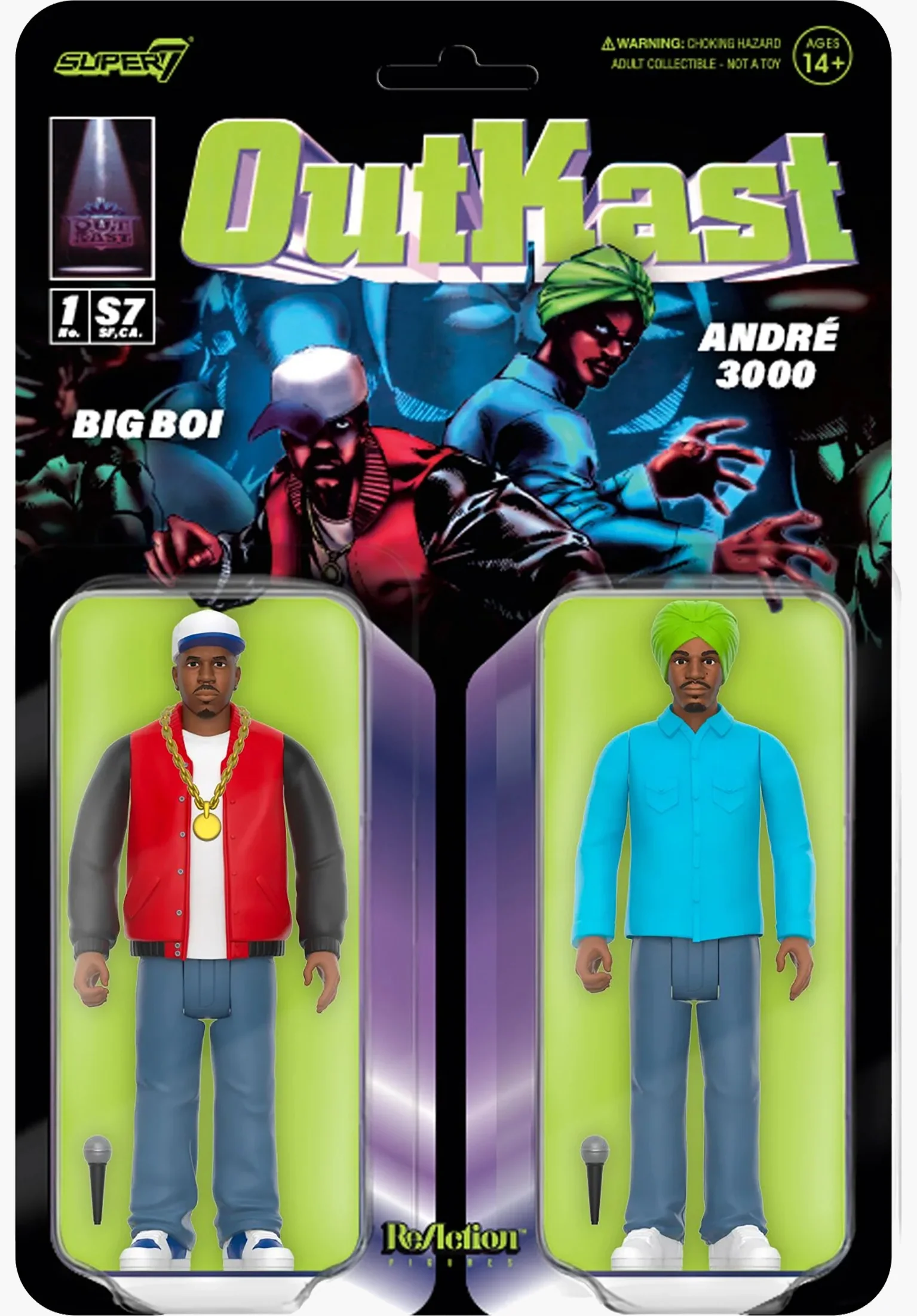 Outkast ReAction Figures Wave 01 - Outkast (ATLien