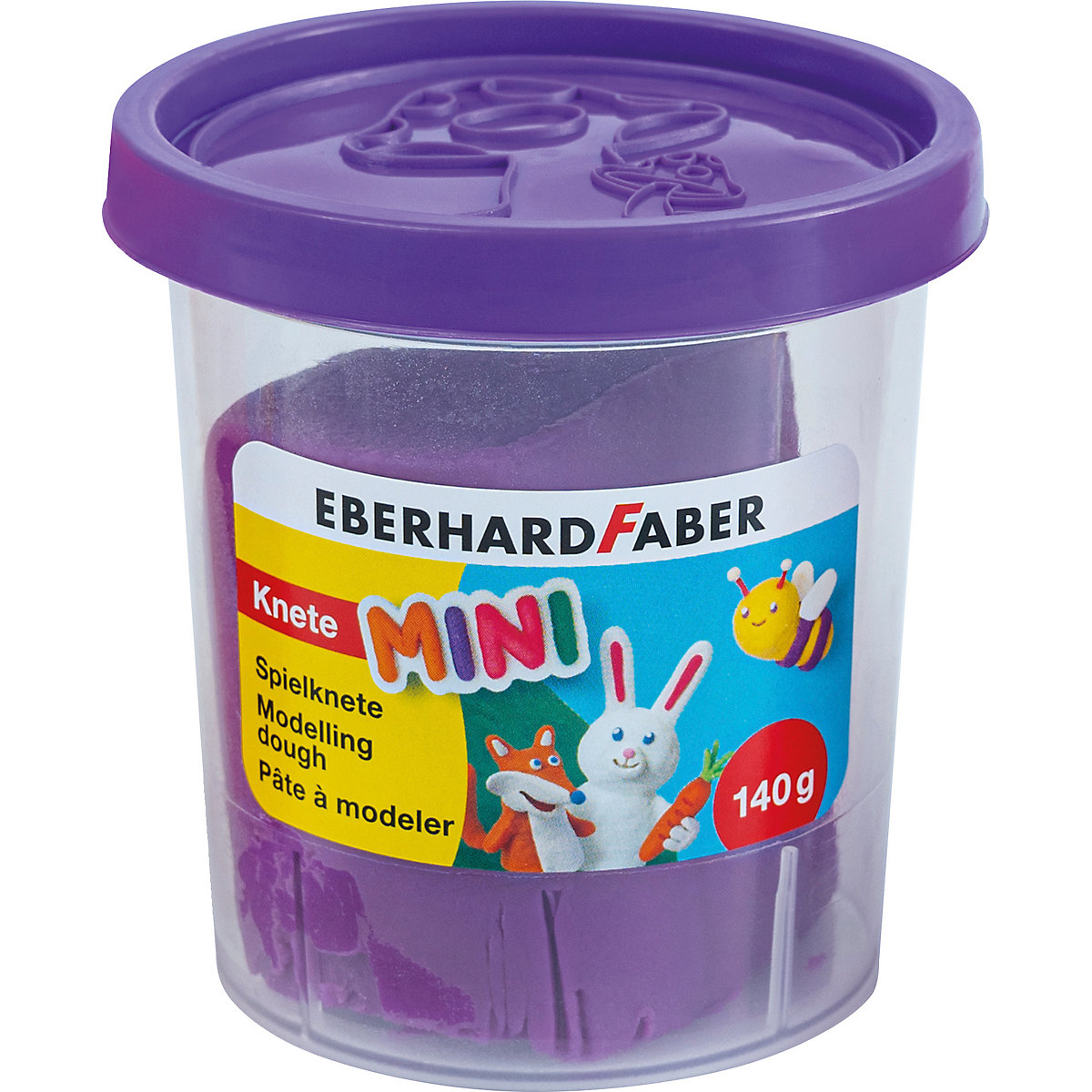 Mini Kids Spielknete Sonderfarben, 4 x 140 g