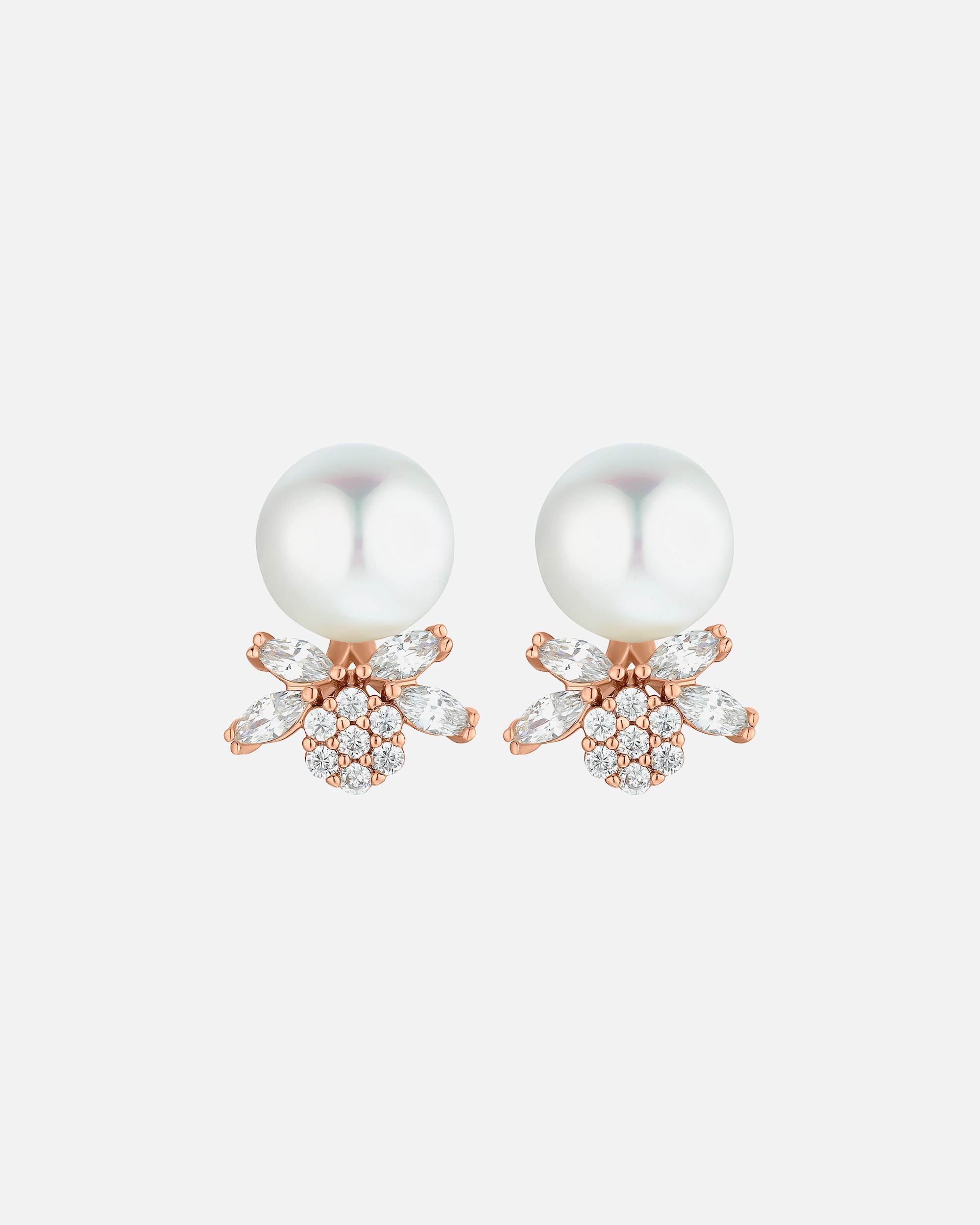 Boucles d'oreilles Heideman Siela en or rose