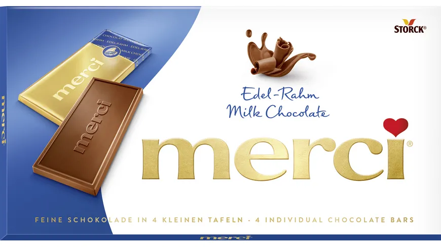 merci Tafelschokolade Edel-Rahm 100 g