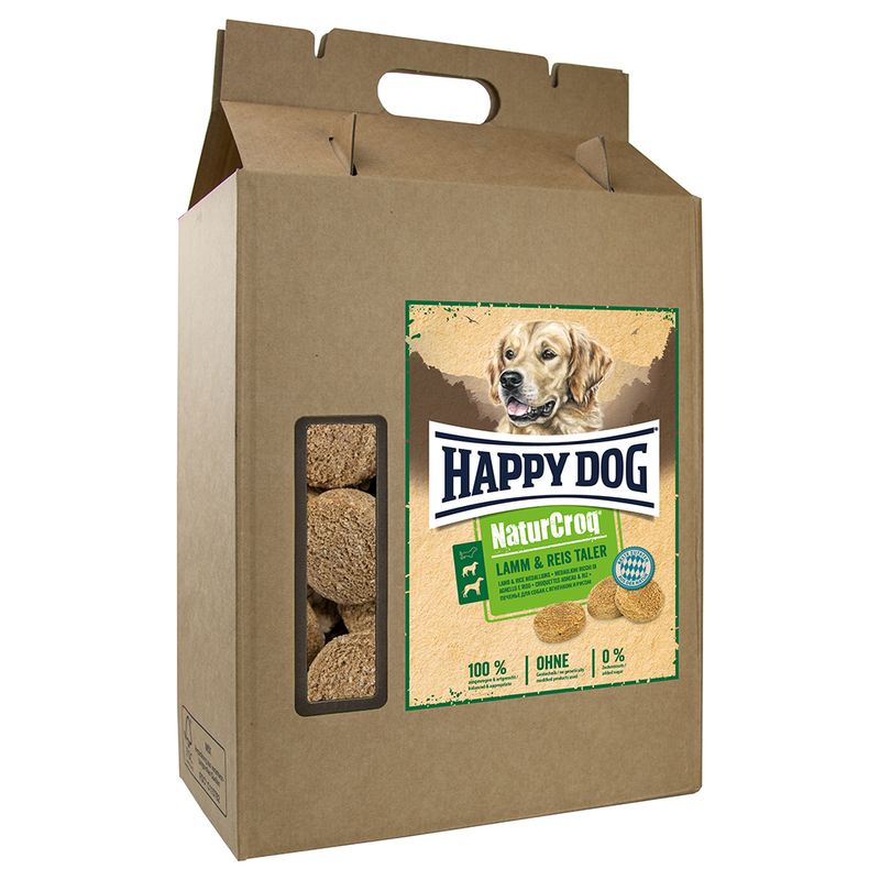 Happy Dog NaturCroq Lamm und Reis Taler