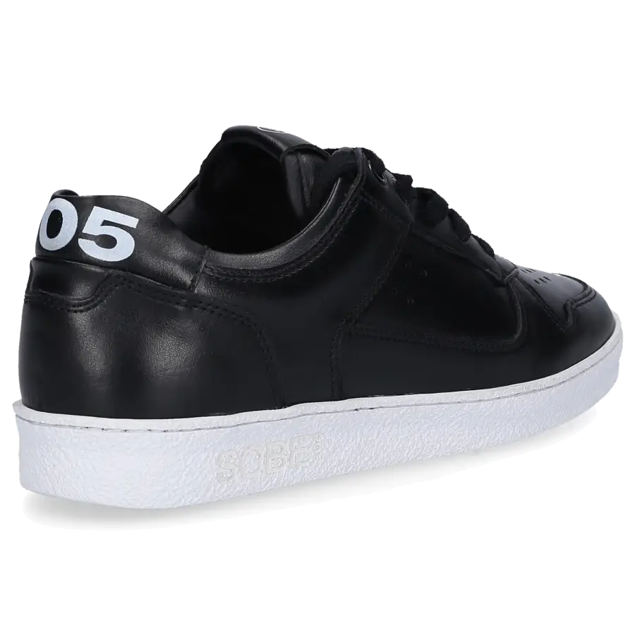 305 SOBE - Sneaker low DELANO Kalbsleder - schwarz