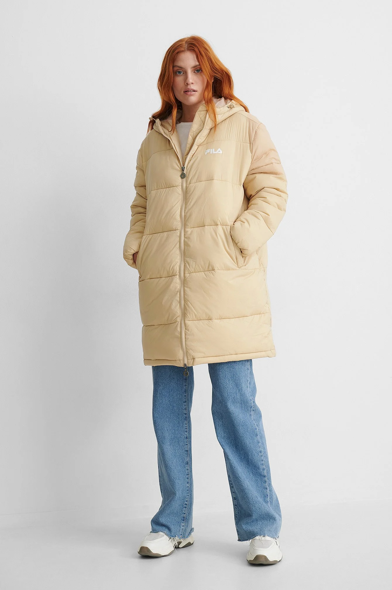 Gepolsterte Kapuzenjacke