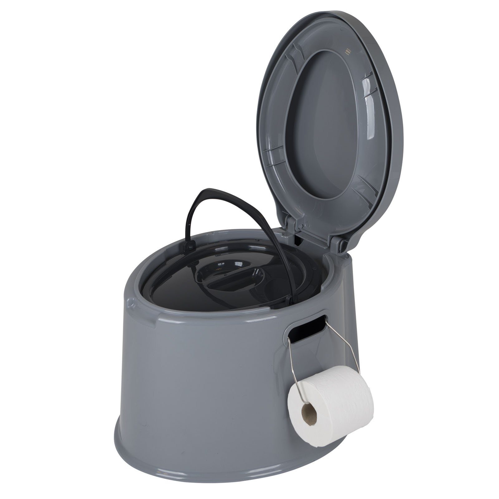 Bo-Camp Campingtoilette Campingtoilette Kompost Eimer Toilette, Reise Camping WC Mobil Bau Klo