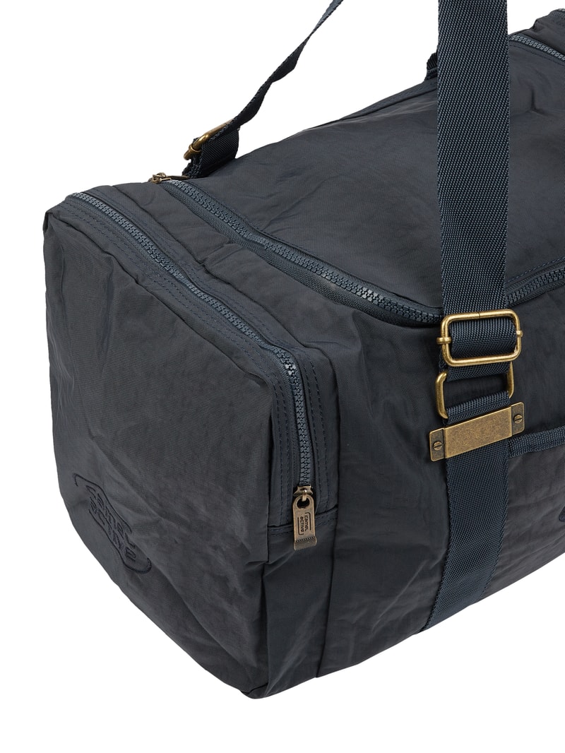 Weekender mit Logo in dunkelblau