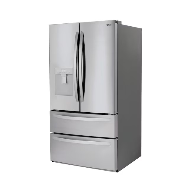 LG External Water DIspenser 28.6-cu ft 4-Door French Door Refrigerator with Ice Maker (Stainless Steel) ENERGY STAR
