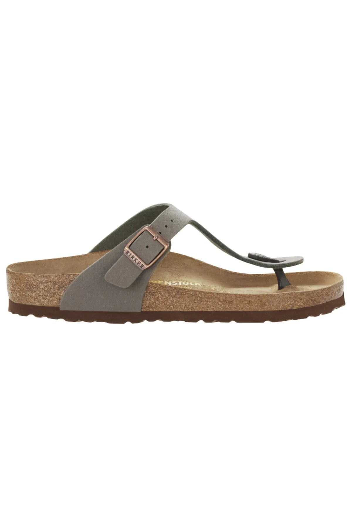 Birkenstock  Sandalette - Grau - Flacher Absatz