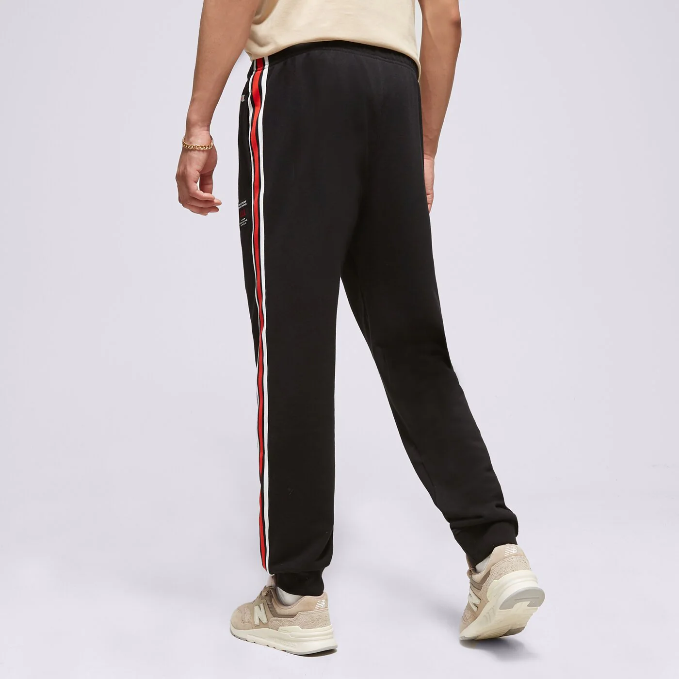 CHAMPION HOSE RIB CUFF PANTS Schwarz