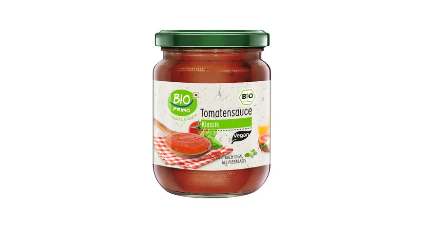 BIO PRIMO Bio vegane Tomatensauce Klassik 350 ml