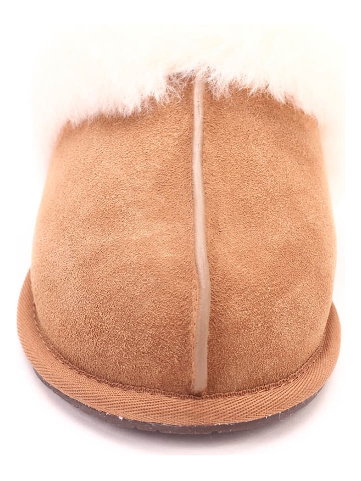 UGG Leder-Hausschuhe 