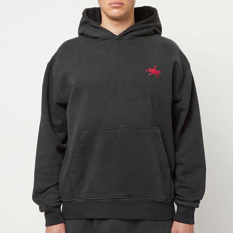 JORDAN x Awake Fleece Hoodie Black