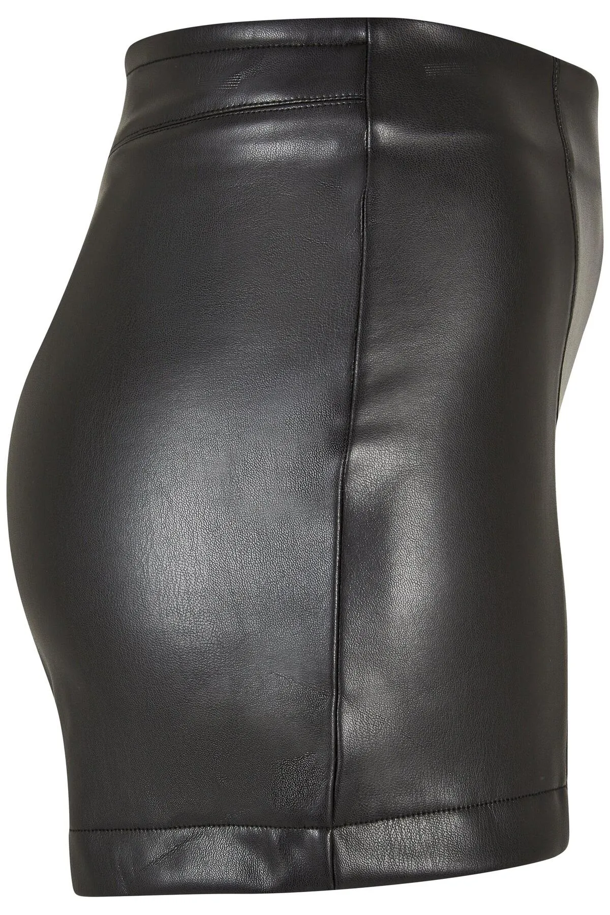 Urban Classics  Damen Ladies Synthetic Leather Shorts