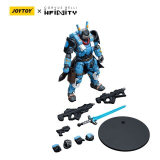Infinity Actionfigur: PanOceania - Knight of Santiago Hacker