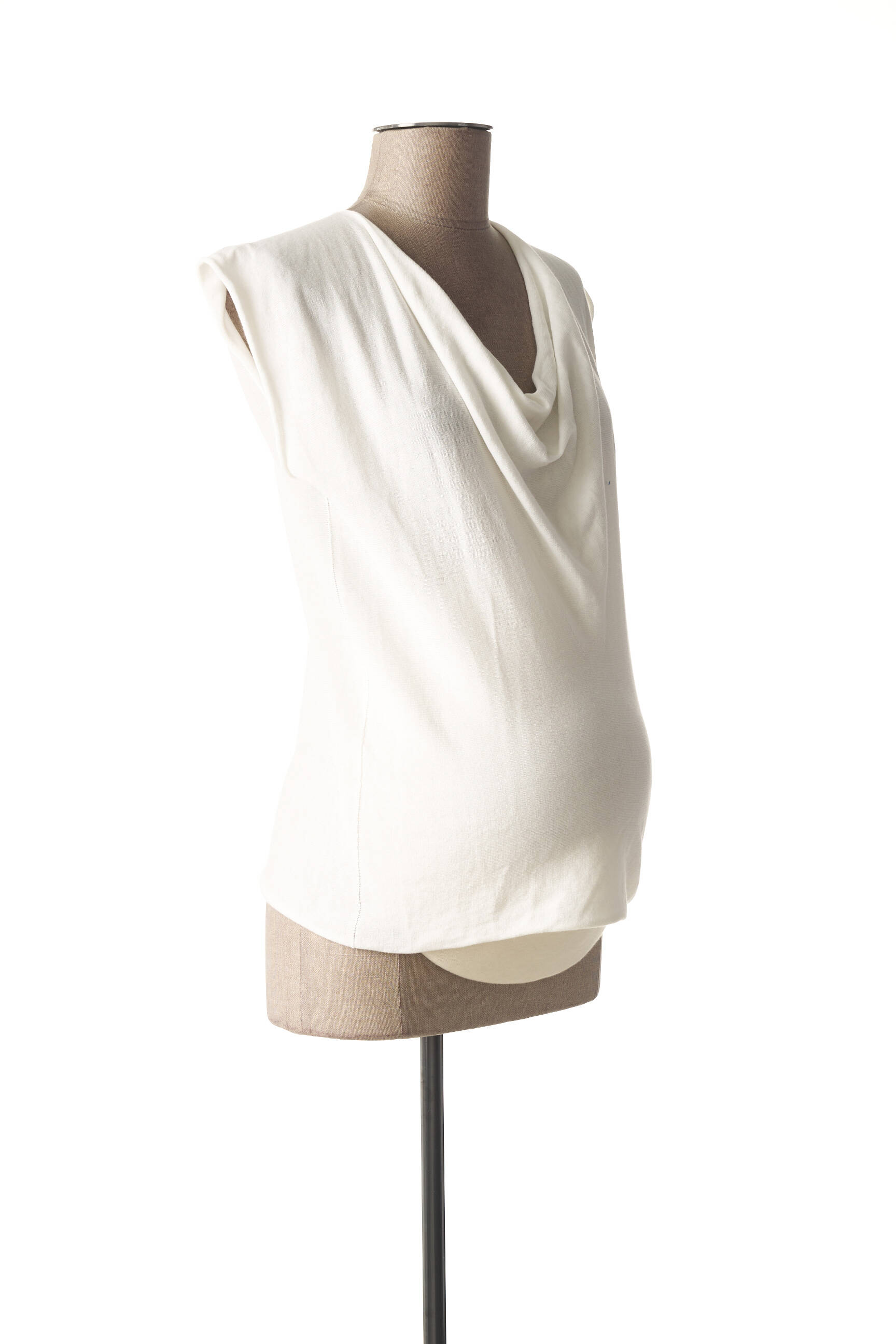 Menonove Pulls Maternite Femme couleur blanc