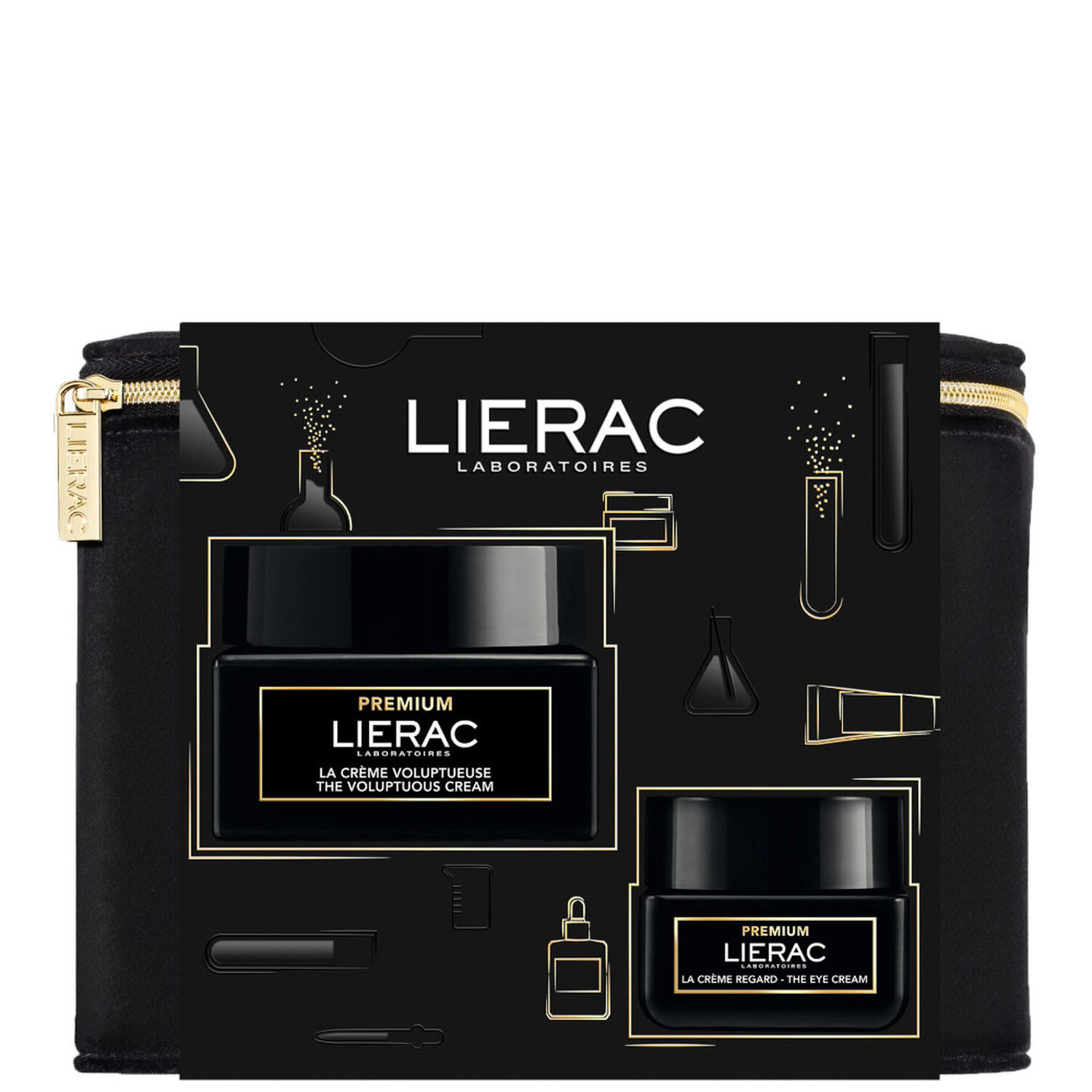 Lierac Premium Coffret Crème Voluptueuse Anti-Âge Absolu 50ml + Crème Regard Premium 20ml