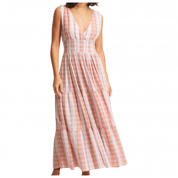 Seafolly - Women's Textured Gingham Max Dress - Kleid