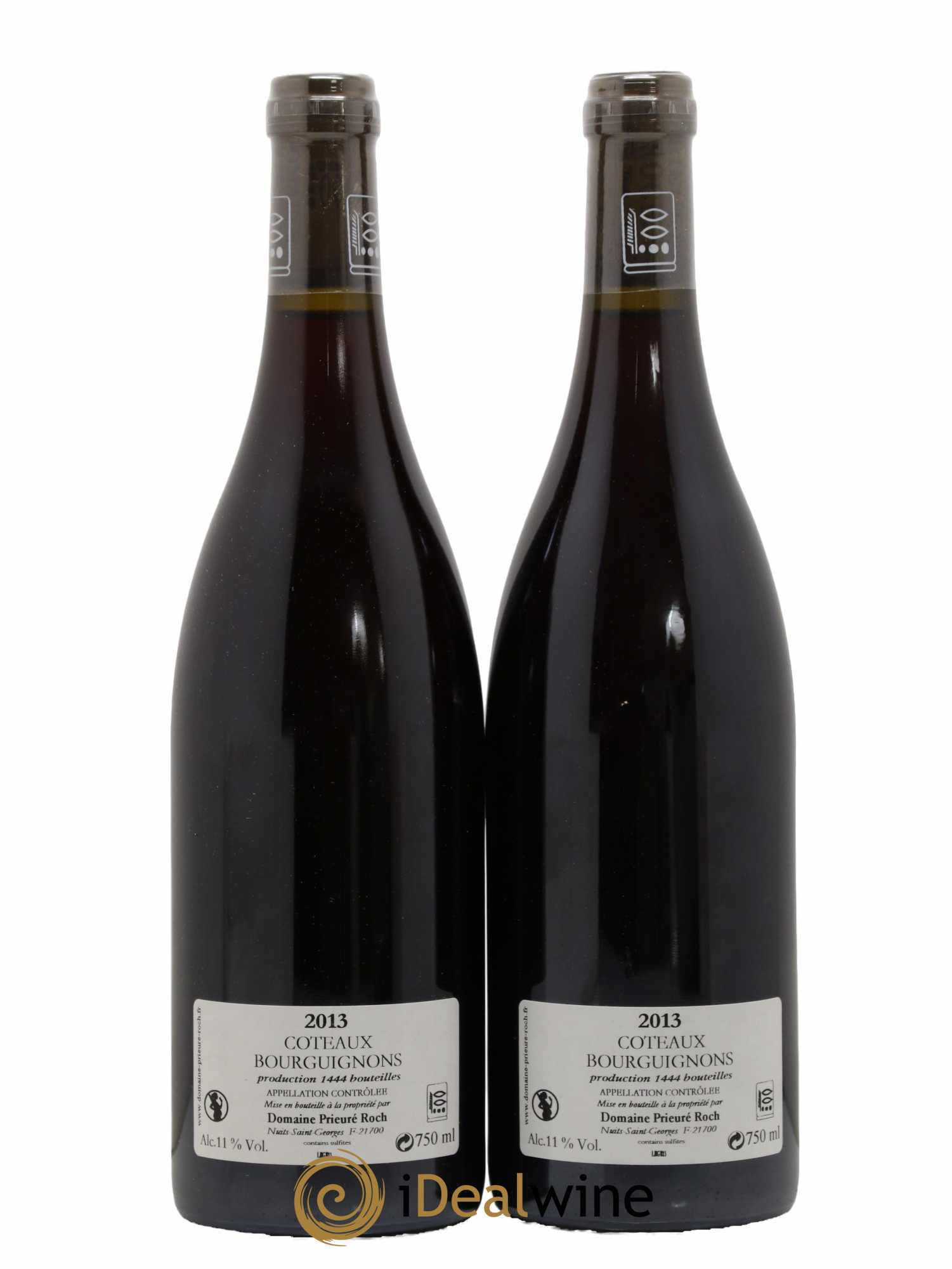Côteaux Bourguignons Prieuré Roch  2013 - Lot de 2 Bouteilles