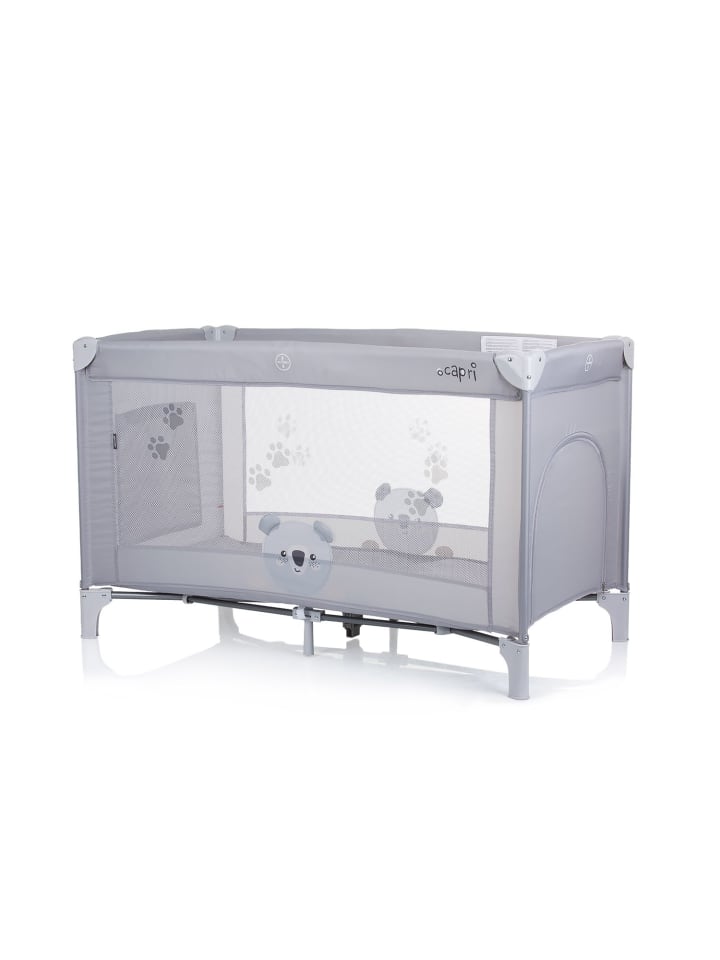 Chipolino Reisebett Capri Tragetasche in grau günstig kaufen 60x120 cm
