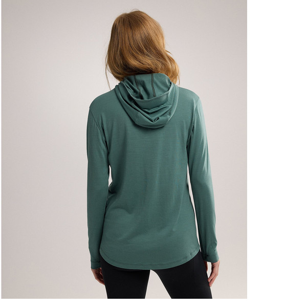LANA MERINO WOOL HOODY W Damen - Baselayer