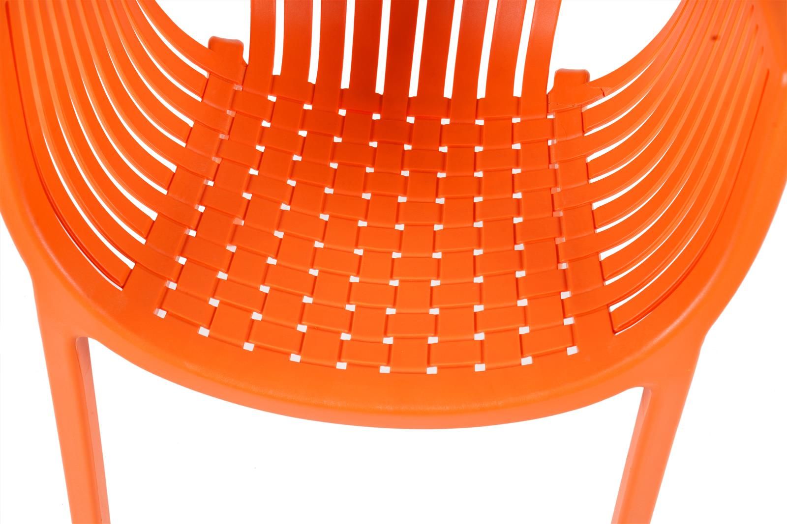 MaximaVida Paris orange Kunststoff Stühle
