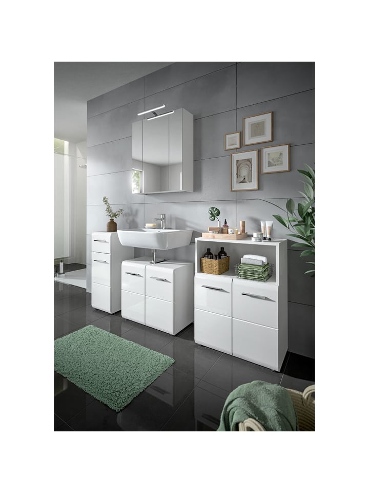 ebuy24 Badschrank Ice Weiß 30 x 30 cm günstig kaufen onesize