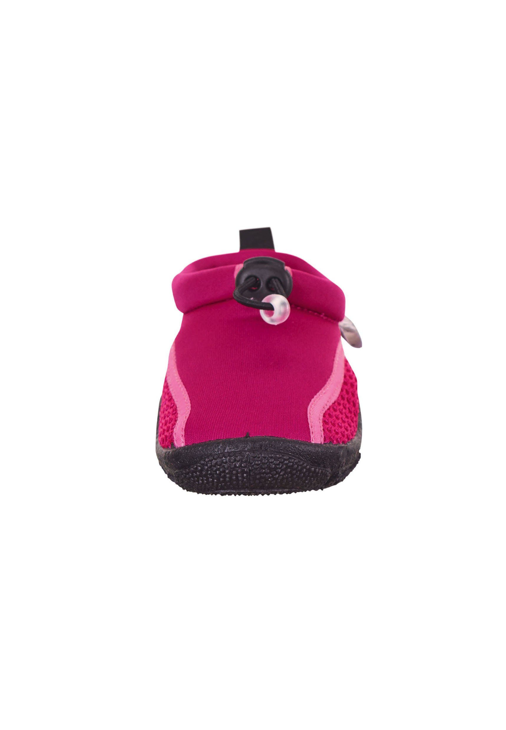 Sterntaler® Badeanzug Aquaschuh uni Badeschuh Kinder - Badeschuh Baby, Aquaschuhe Kinder mit rutschfester Sohle unifarben - Badeschuh Mädchen, Badeschuhe Kinder aus Neopren und Mesh Marine und Magenta - Badeschuh Junge - Anti-Rutsch-Sohle - aus Mesh
